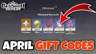 NEW & Working Gift CODES | Genshin Impact April 2021