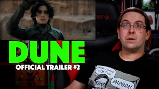 REACTION! Dune Trailer #2 - Rebecca Ferguson Movie 2021