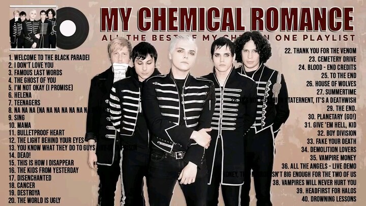 My Chemical Romance Greatest hits : Best Songs of MyChemicalRomance