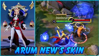 Hiệu Ứng Trang phục Arum Nữ Hoàng Gấu Xám | Dark Demon AOV