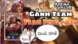 Florentino Mid | Trận Đấu Siêu Mãn Nhãn Khi Đồng Đội Feed & AFK TOP Florentino Âm Thầm Gánh Team NTN