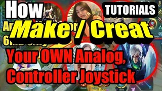 #2 How to Make/Create Own Analog,Joystick or Controller | Mobile Legends: Bang Bang