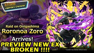 PREVIEW NEW EXTREME ZORO ONIGASHIMA | One Piece Bounty Rush