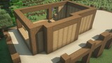 Game|"Minecraft"Building Instructions|Survival Base of Wood Cabin