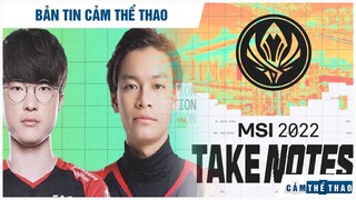 BẢN TIN THỂ THAO | T1 MẠNH NHẤT MSI 2022, SGB XẾP ÁP CHÓT, FREE FIRE "HOT" NHẤT Ở SEA GAMES 31