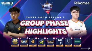 HIGHLIGHTS - FORTH PIMPIN GROUP A - DGWIB CODM SEASON 5 GROUP PHASE DAY 1