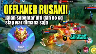 HERO RUSAK!! TIER S DI MYTHICAL GLORY, FREDRIN MUNDUR DULU #mobilelegends