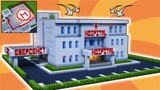 Cara Membuat Rumah Sakit Simple 3 Lantai ! || Minecraft Modern Pt.17