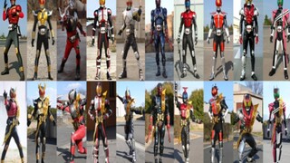 Comparison of the old Heisei Knights of Reijudo and Decade