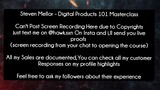 Steven Mellor - Digital Products 101 Masterclass course download