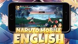 *NEW* NARUTO MOBILE ENGLISH/GLOBAL WELL SOMEONE DID IT LET'S CHECK IT OUT & TRY IT YOURSELF