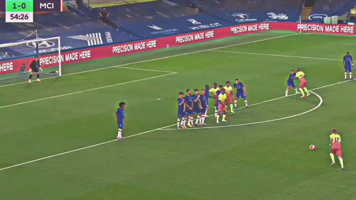 kdb free kick 💫