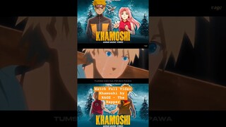 Khamoshi by RAGE - The Rapper • Prod @KKAYBeats  • #shorts #youtubeshorts #naruto #anime #song