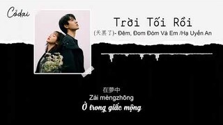 [Vietsub + Pinyin] Trời Tối Rồi (天黑了) (Đêm, Đom Đóm Và Em / Cause夜、萤火虫和你) - Hạ Uyển An