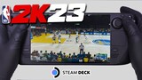 NBA 2K23 | Steam Deck Gameplay | Steam OS