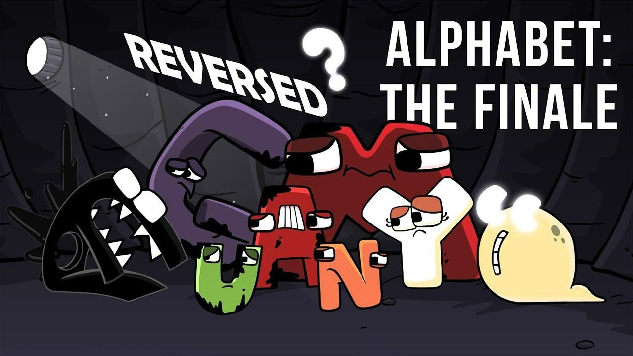 A End But it's Reverse Animation Alphabet Lore 