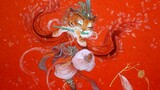[Painting]Draw a tiger fairy in elaborate style