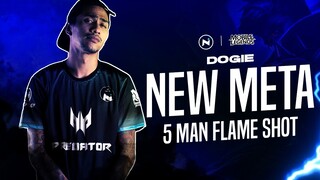 NEW META: 5 MAN FLAMESHOT (Dogie Mobile Legends Full Gameplay)