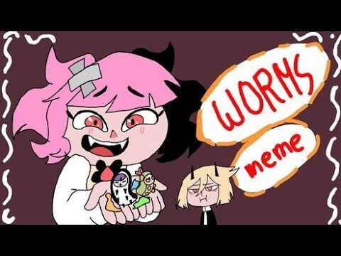 Worms  🐛  meme // Flipaclip Animation
