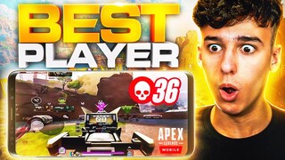 The #1 BEST PLAYER in Apex Legends Mobile