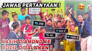 BAGI BAGI DIAMOND KE BOCIL FF DI MAKASSAR 😅 | EKS KILERS