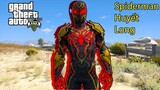 GTA 5 Mod - Spiderman Đánh Cắp Bộ Đồ Spiderman Huyết Long