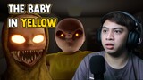 AALAGAAN MO BA TONG DEMONYONG BATANG TO ?! | Playing Baby in Yellow Horror Game Tagalog Gameplay