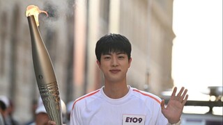 Jin BTS menjadi pembawa obor di olimpic 2024 di paris…I proud you Jin💜