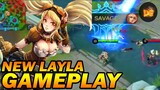 New Layla Gameplay 😱 | Mobile Legends: Bang Bang!