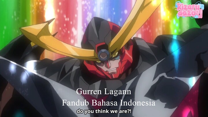Tengen Toppa Gurren Lagann Episode 8 Fandub Bahasa Indonesia | Selamat Tinggal Sobat Part 1