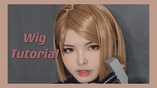 How to style Nobara's wig | Jujutsu kaisen cosplay wig