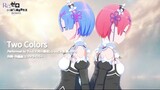 "Two Colors" character song Ram & Rem preview video New Smart Phone Game "Re:  Zero Infinity"