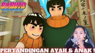 Ayah VS Anak ! Rock Lee Bersama Metal Lee