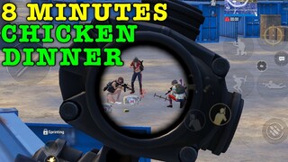 8 Minutes Chicken Dinner Part 2 | PUBG MOBILE - IPAD MINI 5