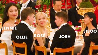 We had dinner with BLACKPINK at Buckingham Palace