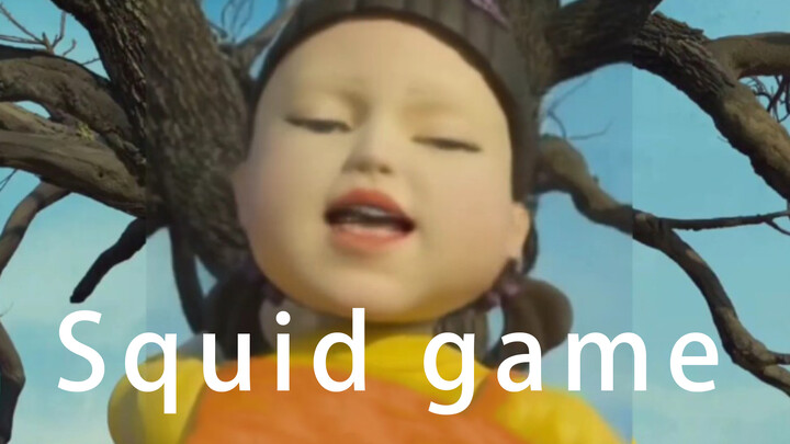 [MAD]Boneka raksasa di <Squid Game> menyanyikan <Unravel>