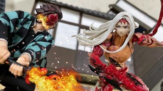 Animasi stop motion Kimetsu no Yaiba Tanjiro vs Muzan