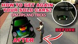 how to get again your sold cars in car parking multiplayer