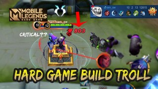 HARDGAME GUSION PHYSICAL BUILD IN MYTHICAL GLORY | GUSION GAMEPLAY #93 | MOBILE LEGENDS BANG BANG