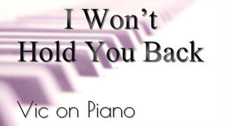 I Won't Hold You Back (Toto)