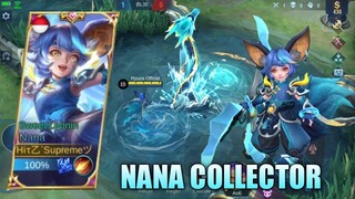 NANA COLLECTOR AQUA PURA SKIN SCRIPT FULL EFFECT WITH SOUND AND VOICE NO PASSWORD - MOBILE LEGENDS