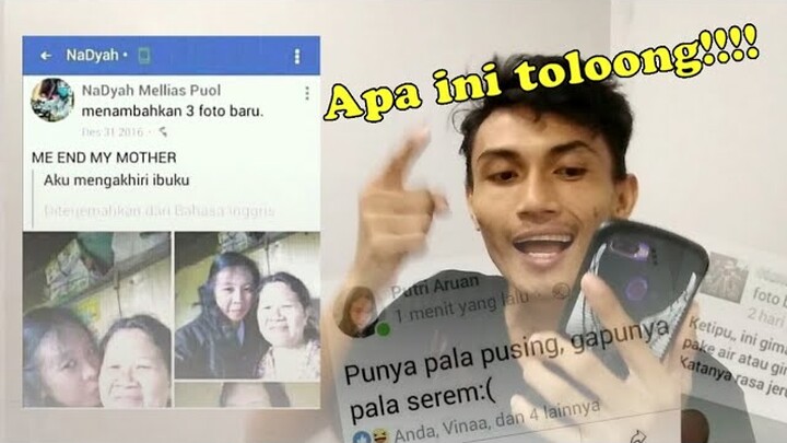 Baca status facebook bocah cringe