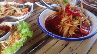 Somtum ส้มตำร้านนี้แซ่บมาก รสชาตที่ตามหา กลิ่นปลาร้าชัดมาก อร่อยถูกใจ