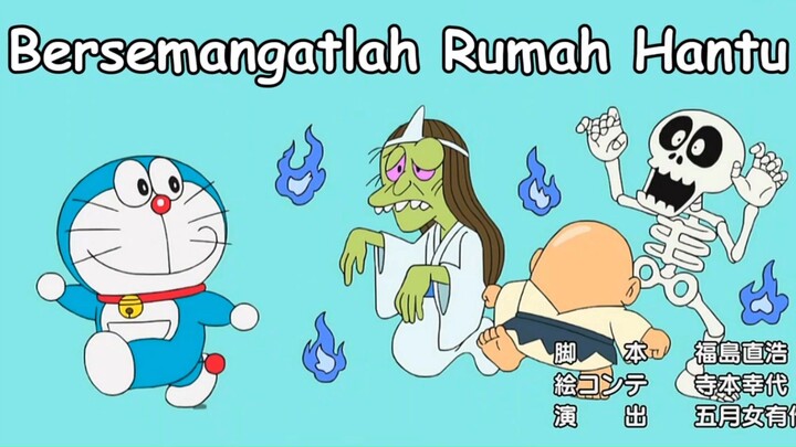 DORAEMON BAHASA INDONESIA | bersemangatlah rumah hantu