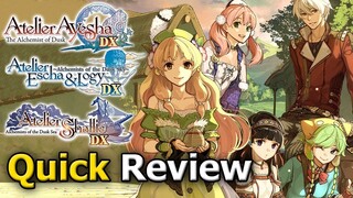 Atelier Dusk Trilogy Deluxe Pack (Quick Review) [PC]