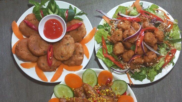 ba món chay ngon. rẻ tiền không ngờ. quá rẻ tiền luôn