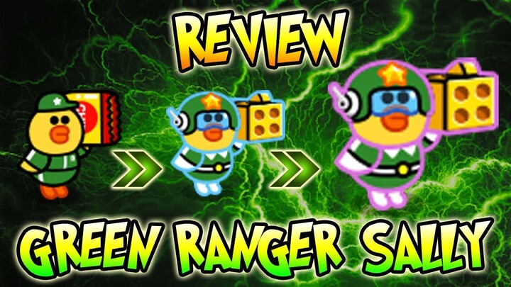 REVIEW SALLY RANGER HIJAU HYPER EVOLVE!! 🟢🔥 LINE RANGERS (INDONESIA): 8☆ Green Ranger Sally Lvl. 140