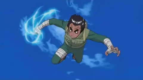 rock lee 8 gates shippuden