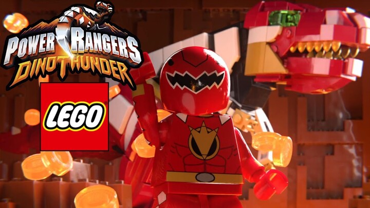 【LEGO】美版爆龙战队 Power rangers Dino Thunder 爆龙变身