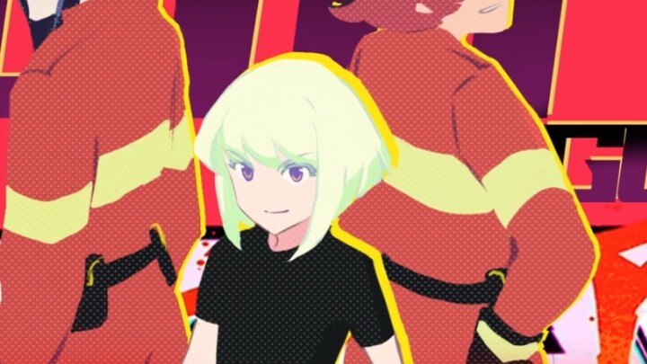 [promare Dynamic Comics LIO Center] ไดอารี่ของกลุ่มเผาไหม้/วันแรกที่ทำงานในหน่วยดับเพลิง